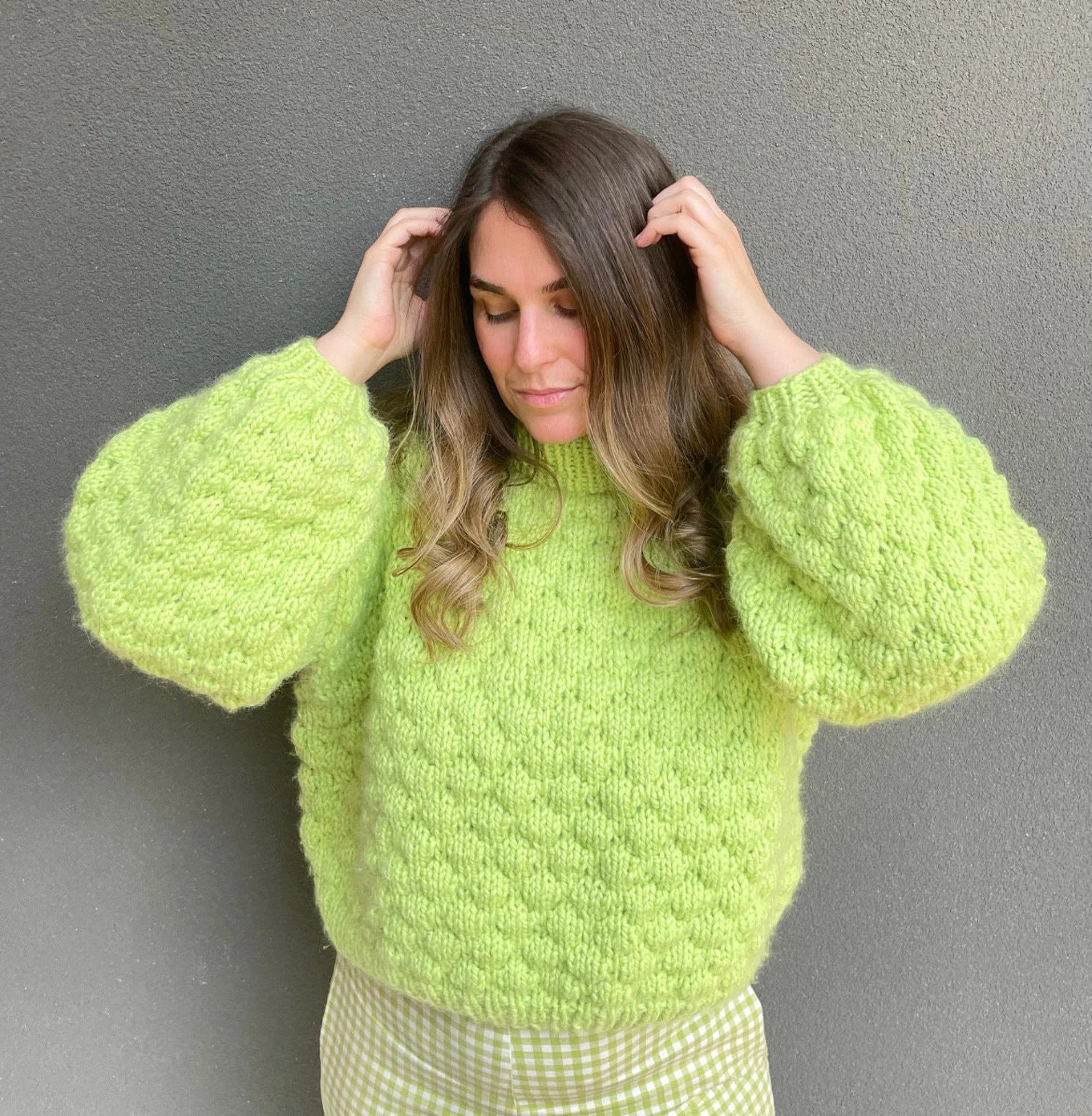 Apple Pie Jumper Knitting Pattern