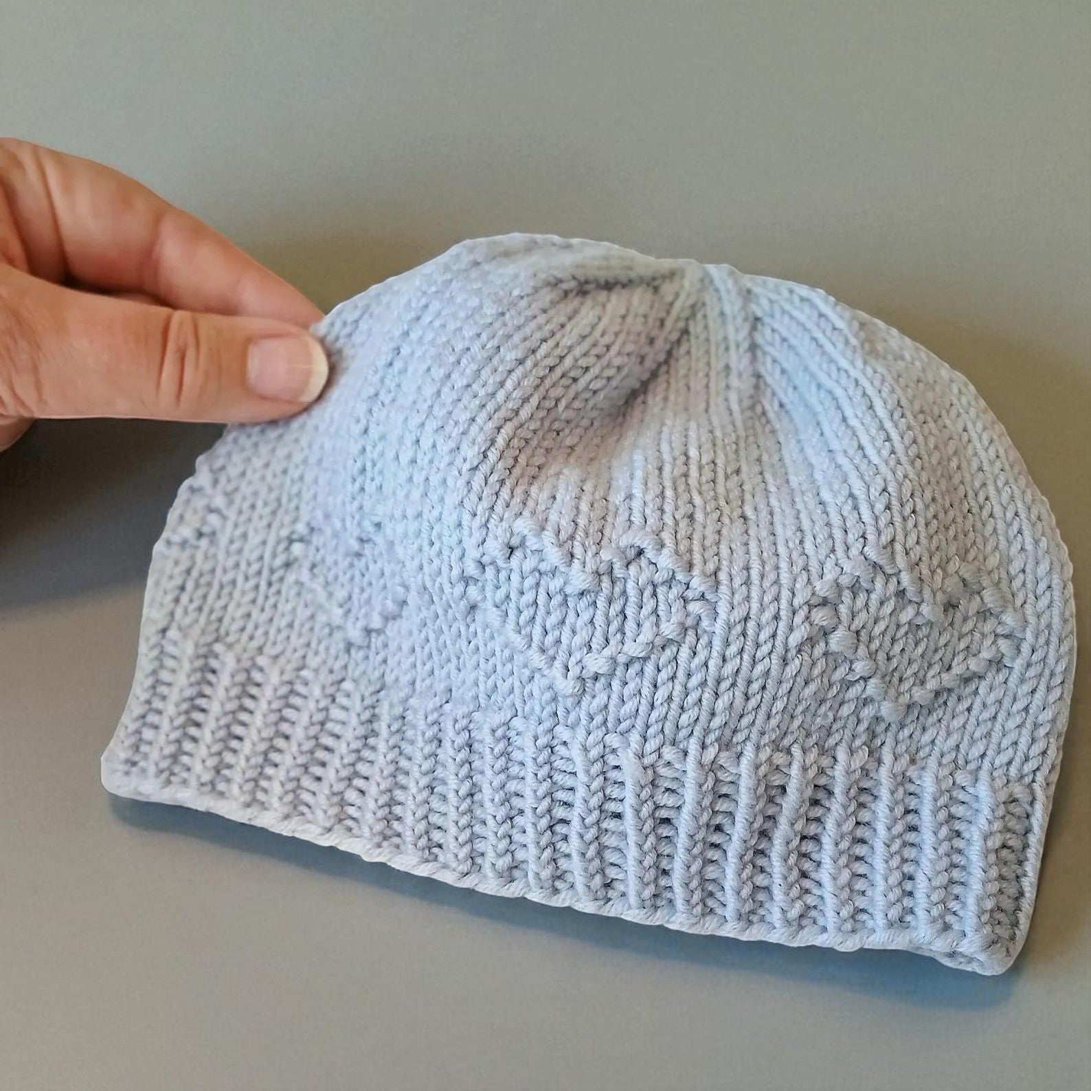 Tiny Heart Baby Hat – Sizes Newborn to 12 Months Knitting Pattern