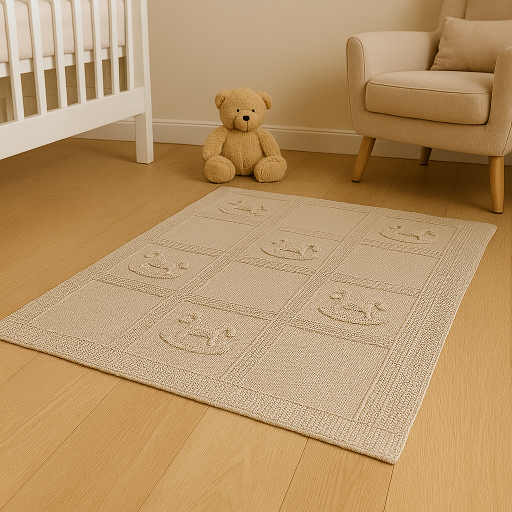 Adorable Rocking Horse Baby Blanket – knitting Pattern