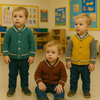Kids Varsity Jacket Knitting Pattern