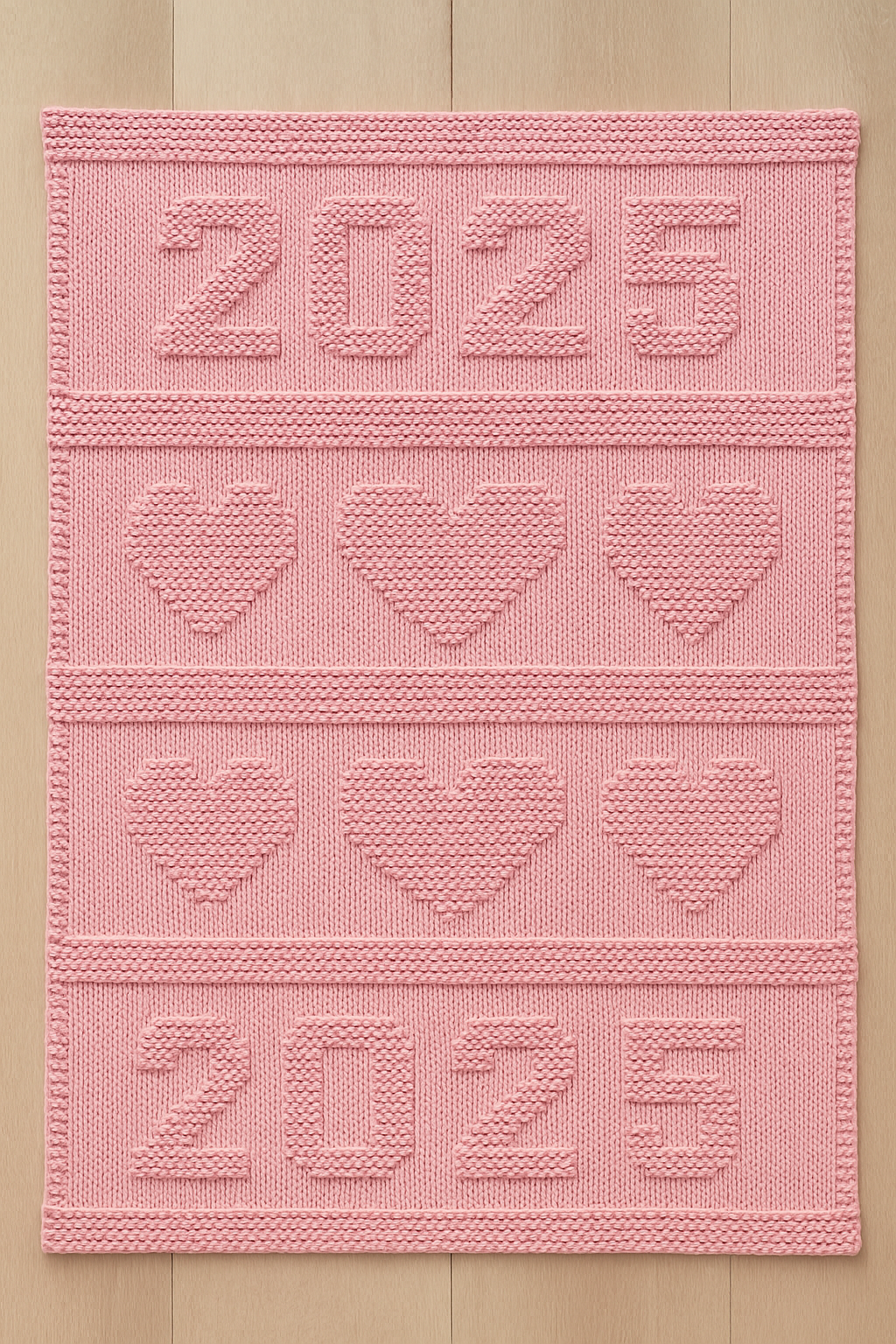 My Keepsake Blanket 2025 – A Special Welcome for the New Arrival Knitting Pattern