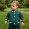 Kids Varsity Jacket Knitting Pattern