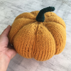 Rustic Pumpkin Chunky Knit Pumpkins for Halloween  Knitting Pattern