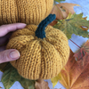 Rustic Pumpkin Chunky Knit Pumpkins for Halloween  Knitting Pattern