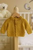 Pineapple Cardigan and Romper set Knitting Pattern