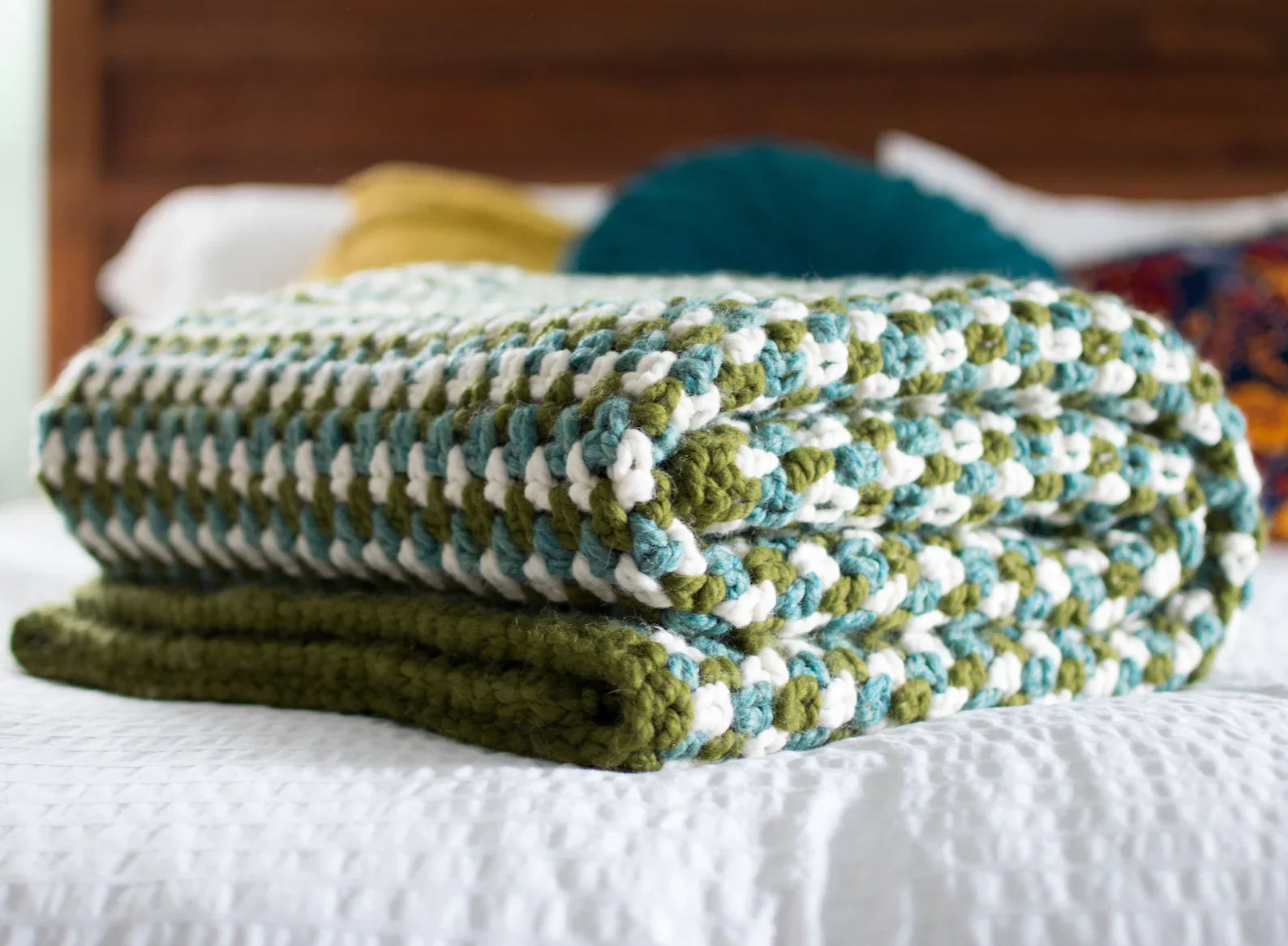 Chunky Blanket Crochet Pattern