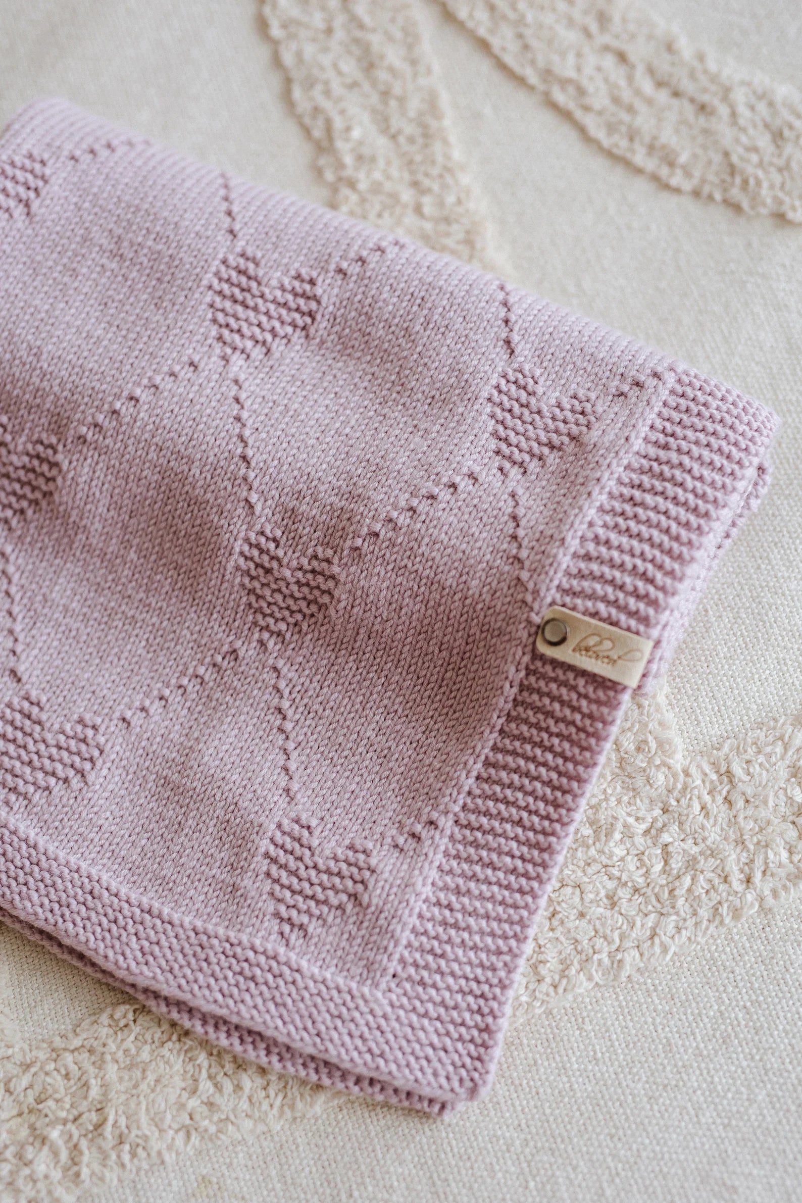 Heartfelt Baby Blanket Knitting Pattern