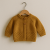 Pineapple Cardigan and Romper set Knitting Pattern