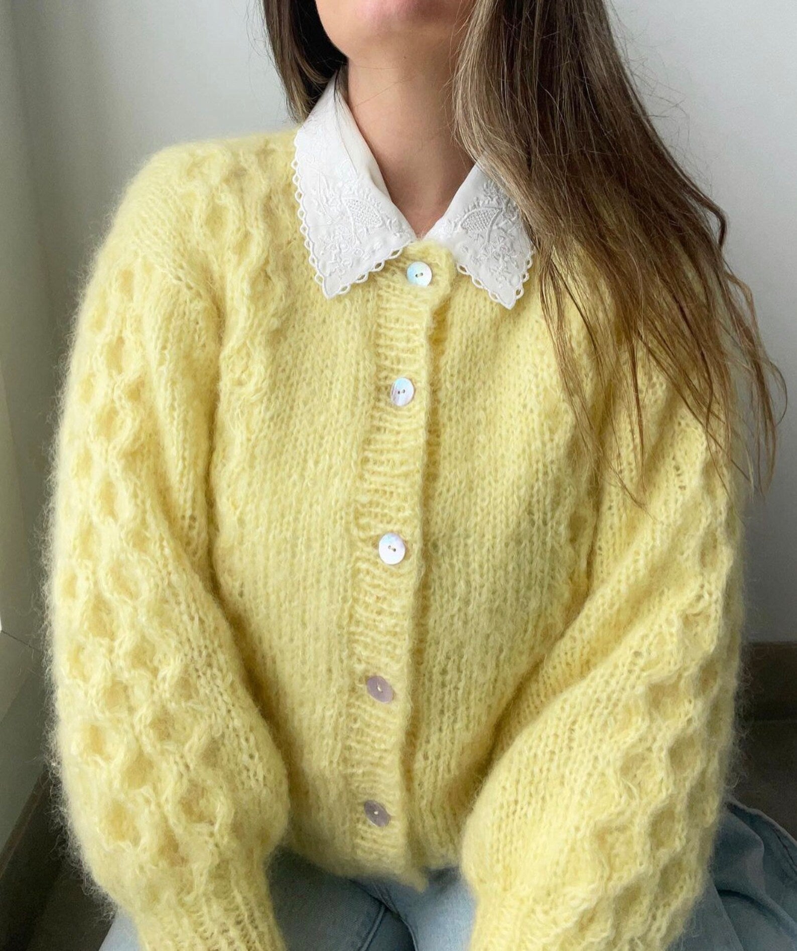 Polly Cardigan Knitting Pattern