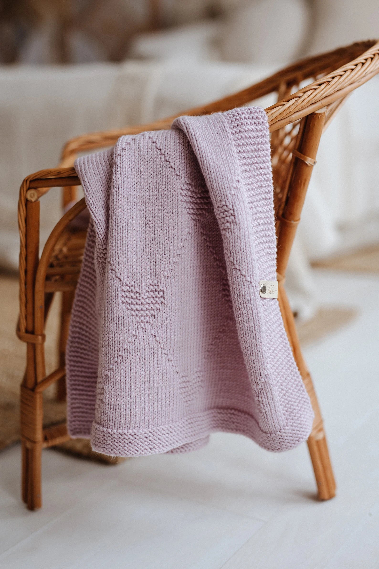 Heartfelt Baby Blanket Knitting Pattern