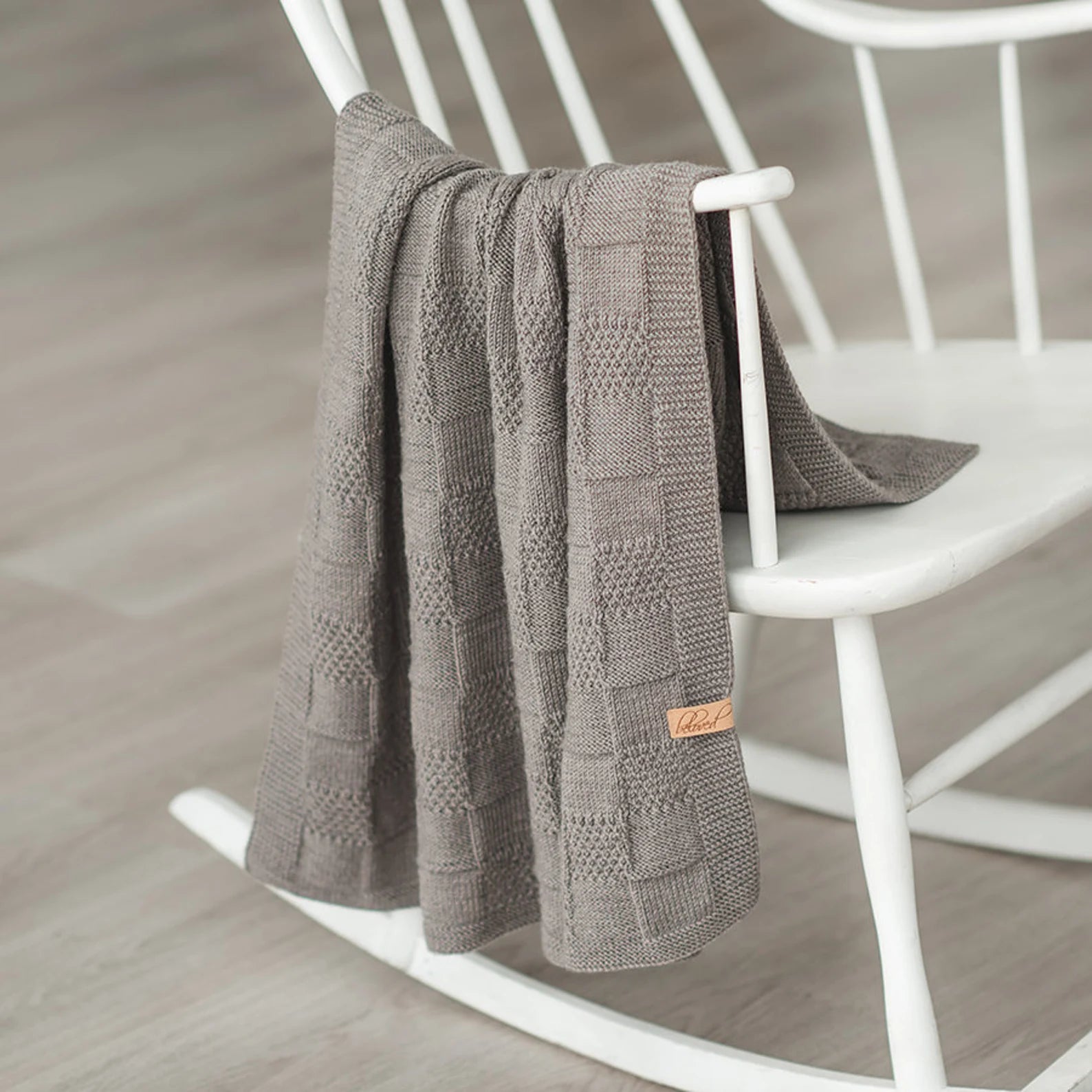 Textured Baby Blanket – Reversible &amp; Beginner-Friendly Design Knitting Pattern