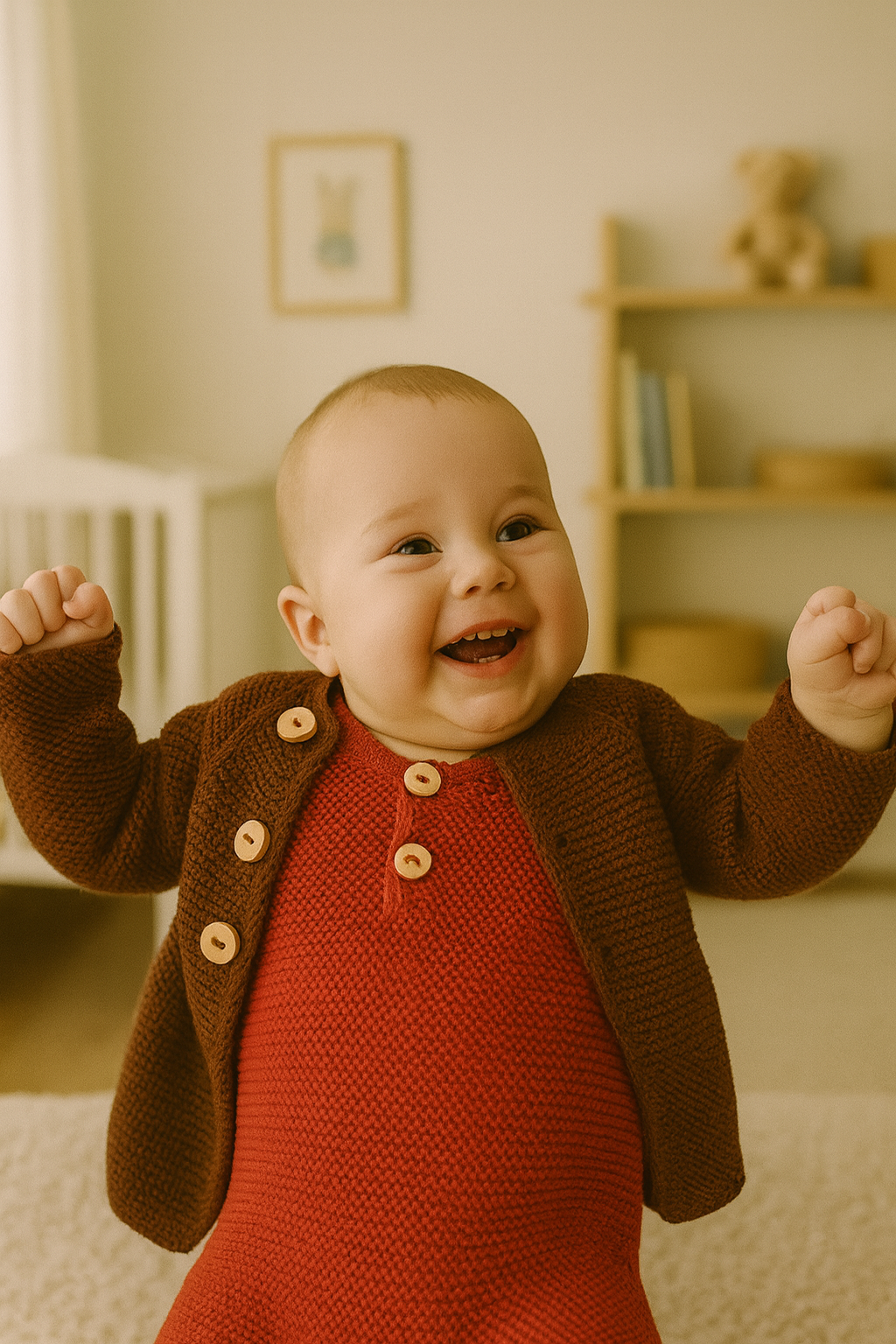 Cedarwood Baby Cardigan