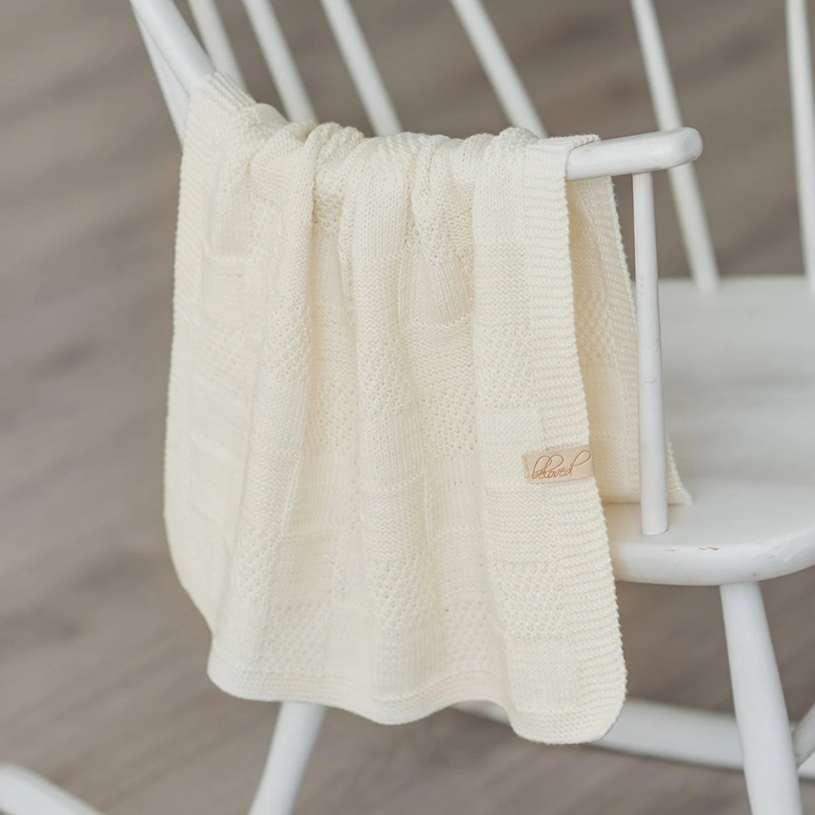 Textured Baby Blanket – Reversible &amp; Beginner-Friendly Design Knitting Pattern
