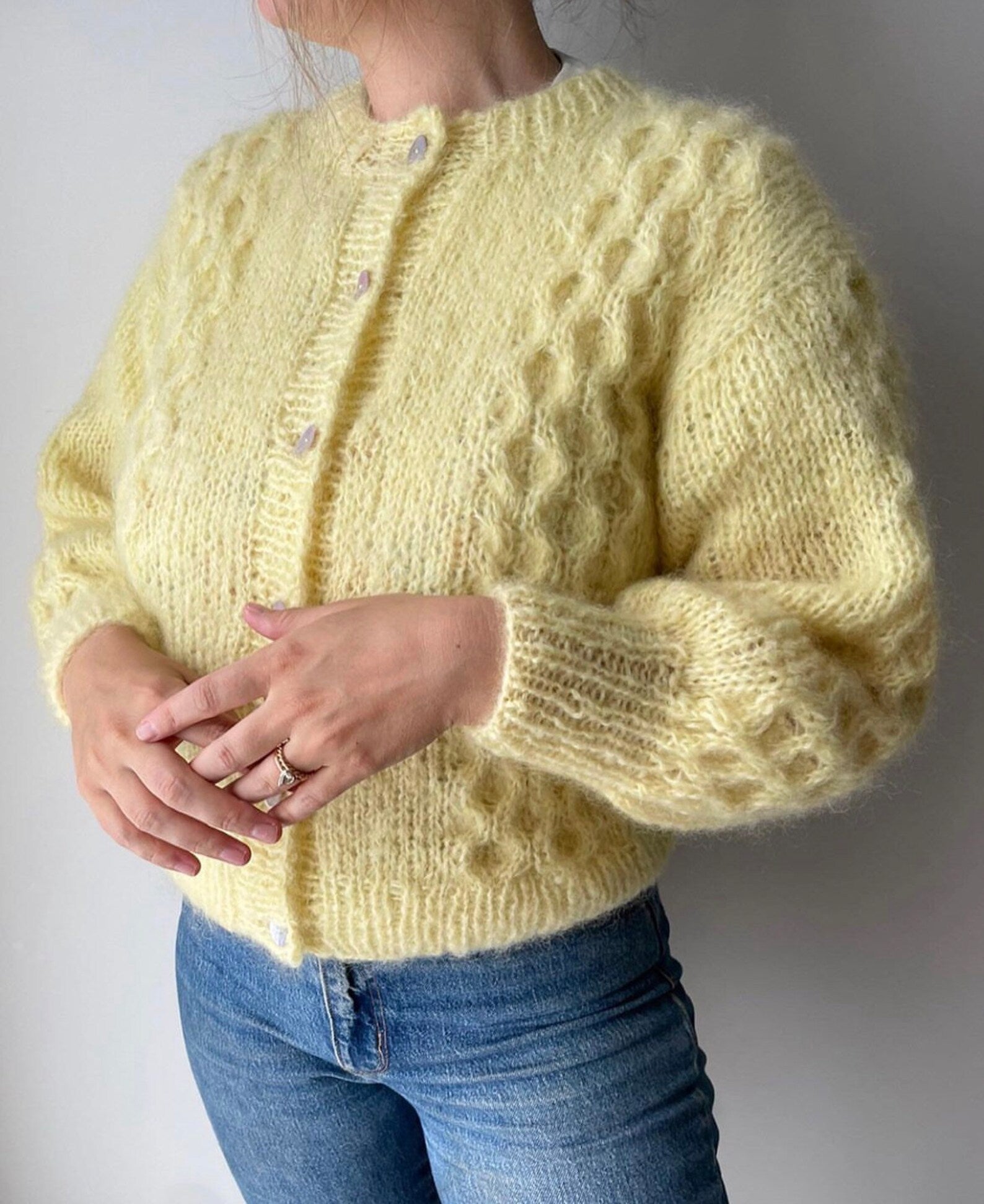 Polly Cardigan Knitting Pattern