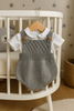 Pineapple Cardigan and Romper set Knitting Pattern