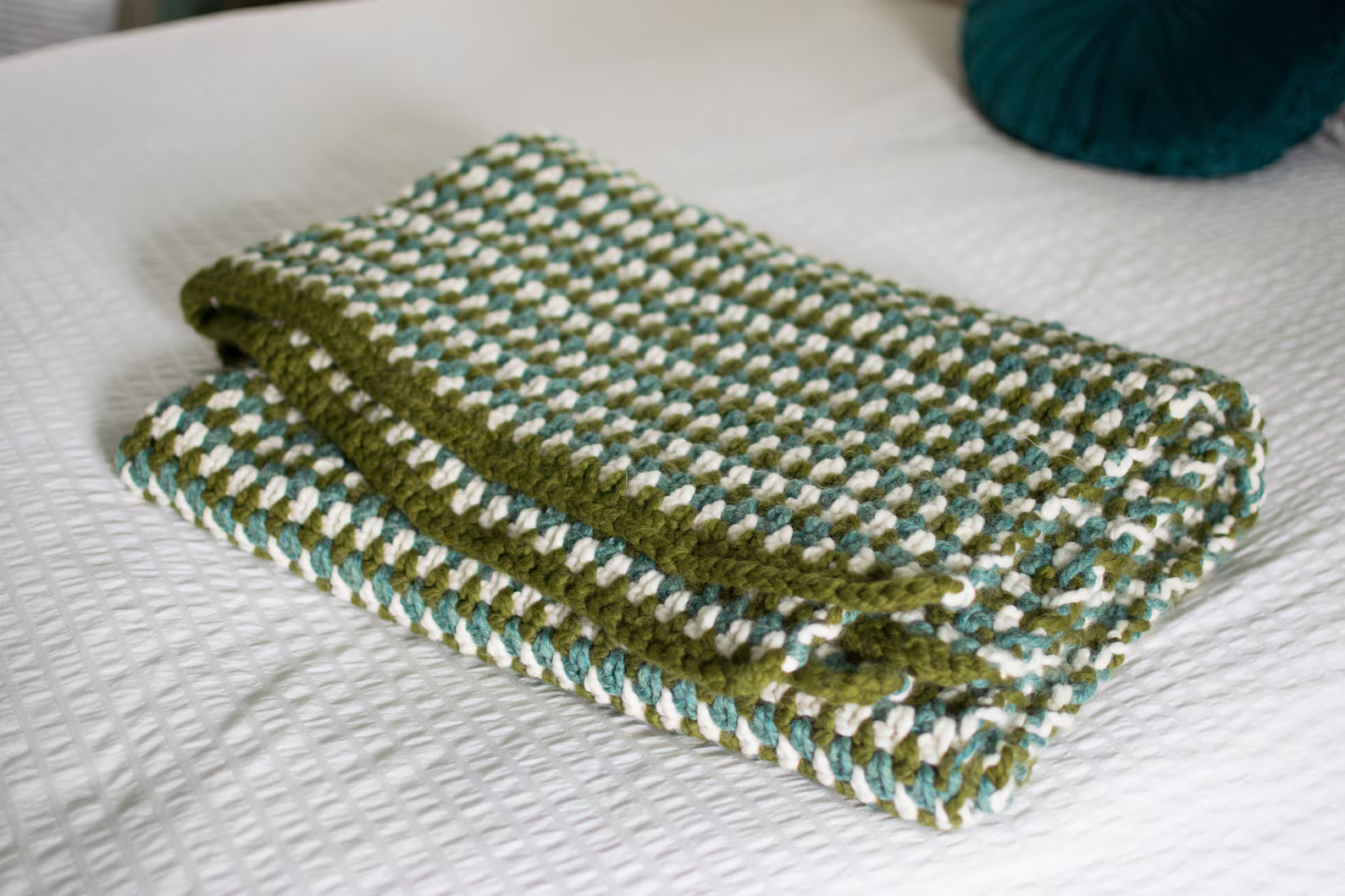 Chunky Blanket Crochet Pattern