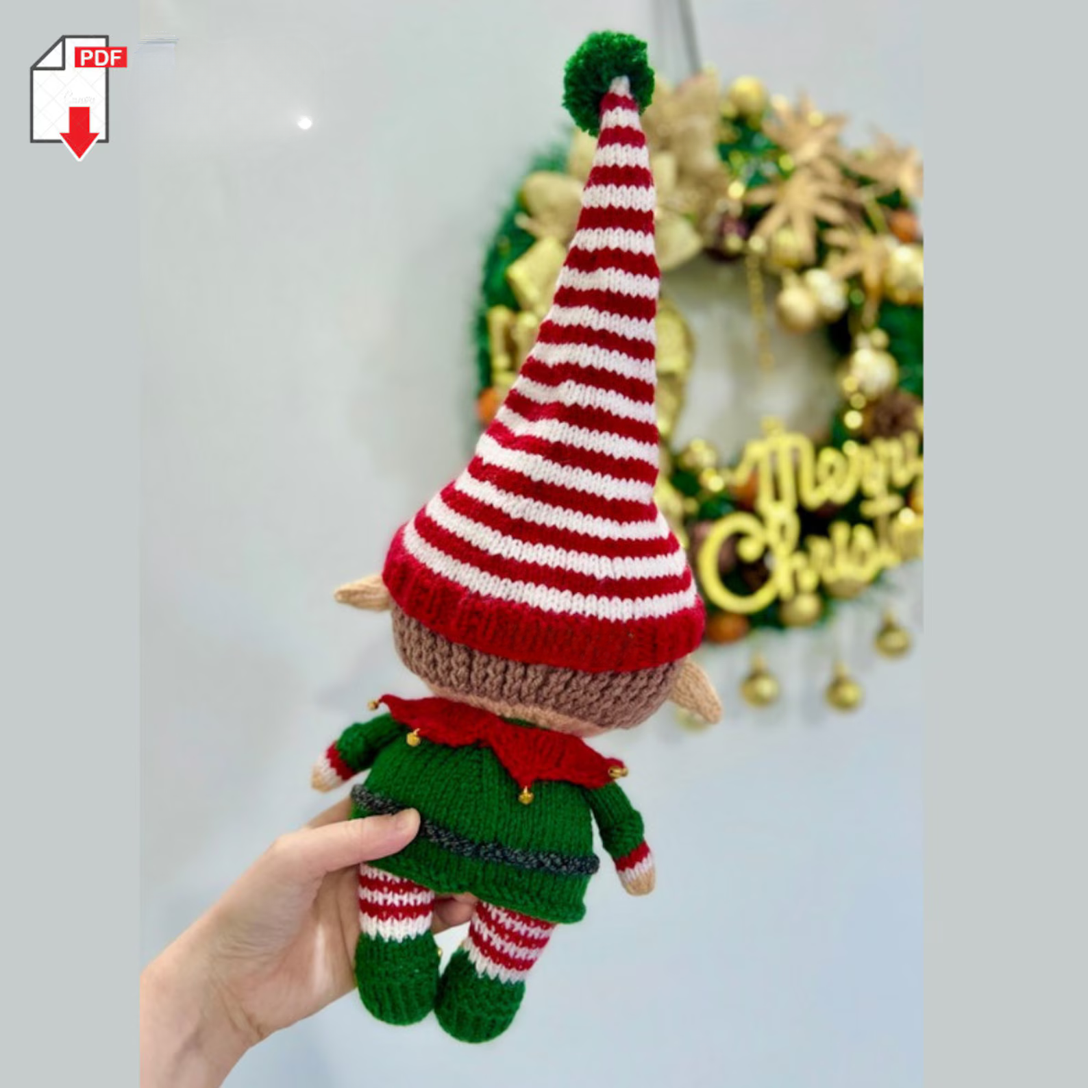 Christmas Elf Knitting Pattern 4 in 1