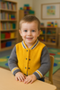 Kids Varsity Jacket Knitting Pattern