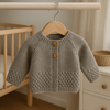 Pineapple Cardigan and Romper set Knitting Pattern