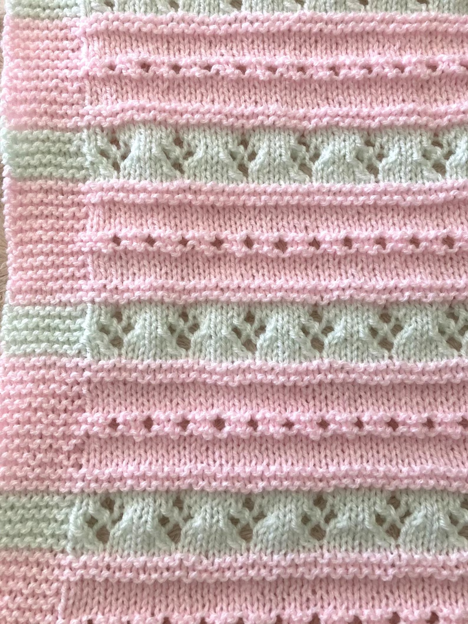 Alana Pattern Alana Baby Blanket Knitting pattern – hookandcraft