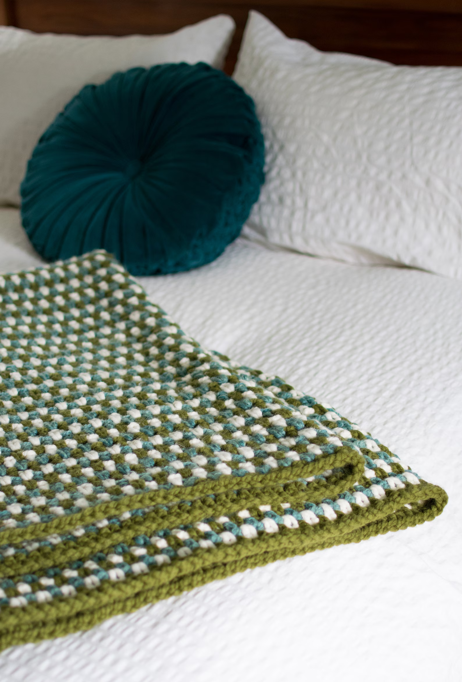 Chunky Blanket Crochet Pattern