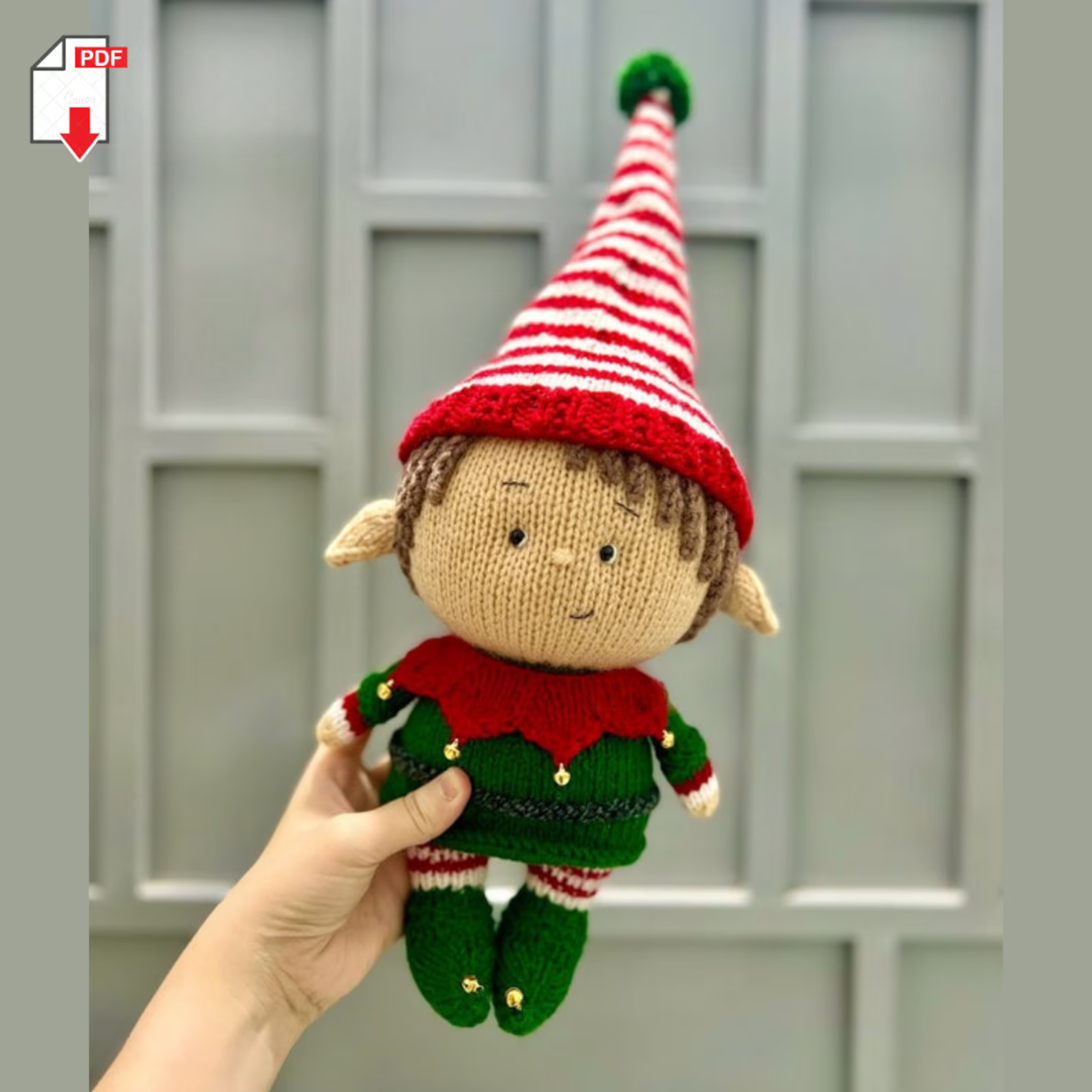 Christmas Elf Knitting Pattern 4 in 1