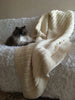 Cozy Throw Blanket - Knitting Pattern -(Multiple Sizes).