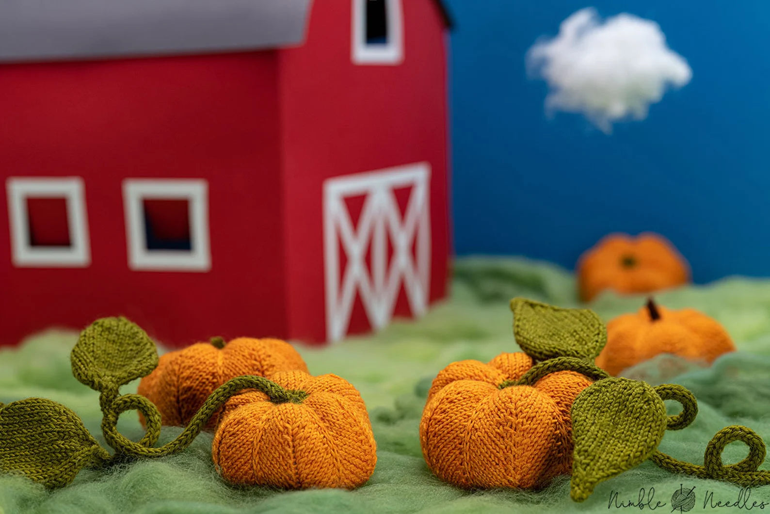 Cute Little Pumpkin Patch Khitting Pattern