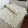 Cozy Throw Blanket - Knitting Pattern -(Multiple Sizes).