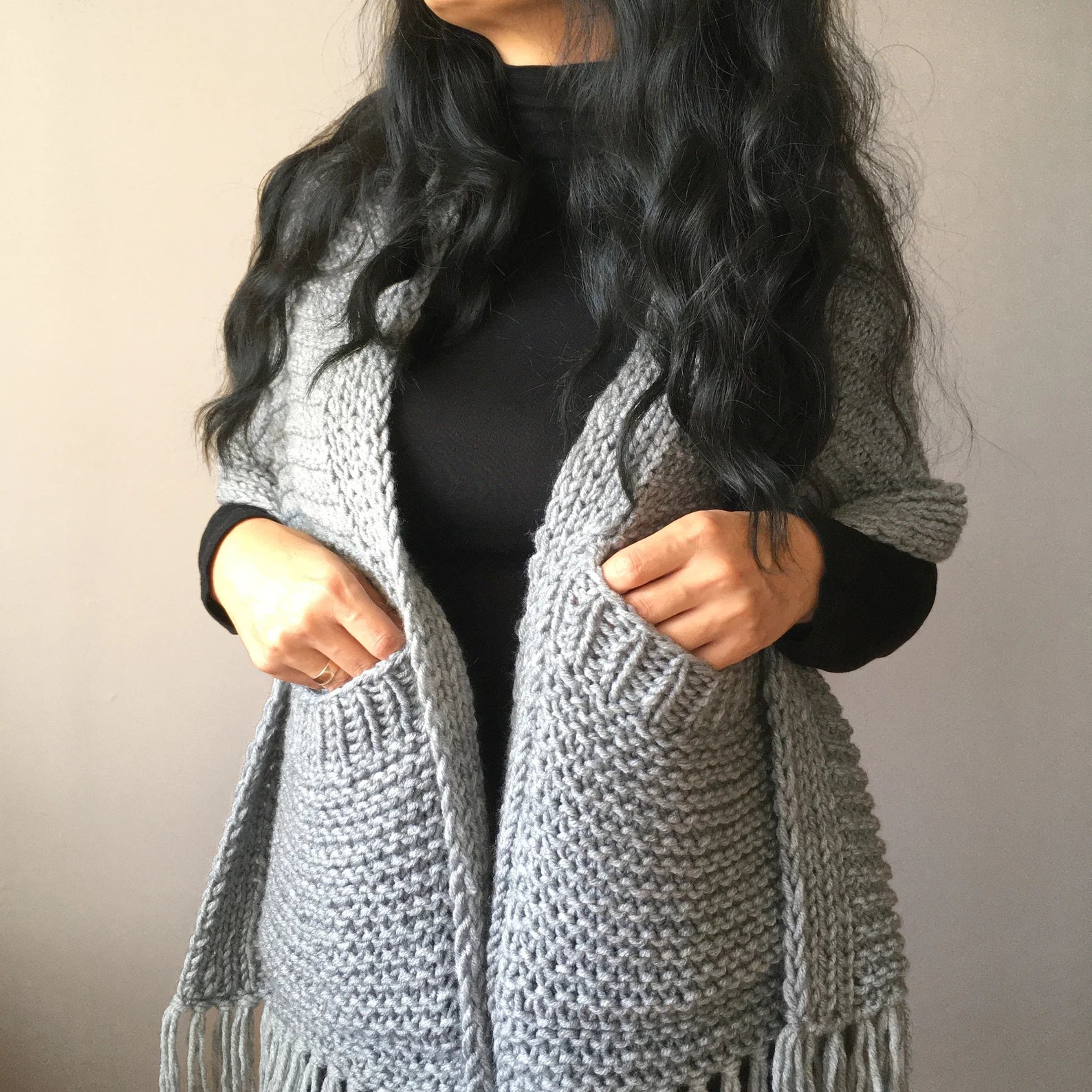 Boho Scarf Knitting Pattern