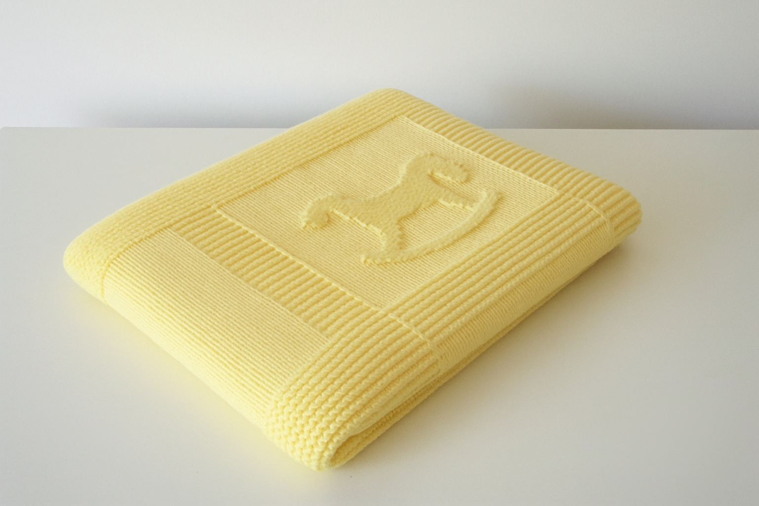 Adorable Rocking Horse Baby Blanket – knitting Pattern